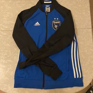 Small. San Jose earthquakes mls jacket